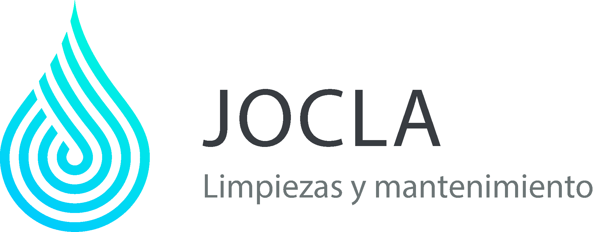 Texto y logo de Jocla Limpiezas